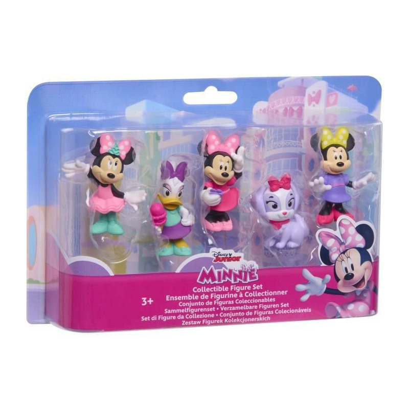 Figurines - DISNEY MINNIE MOUSE - Pack of 5 Minnie Mouse Figurines - N