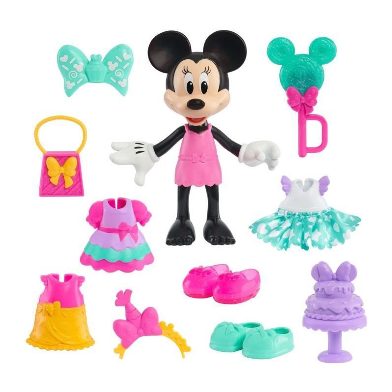 Doll box - DISNEY MINNIE MOUSE - 15 cm Sweet Party Articulated Figurin