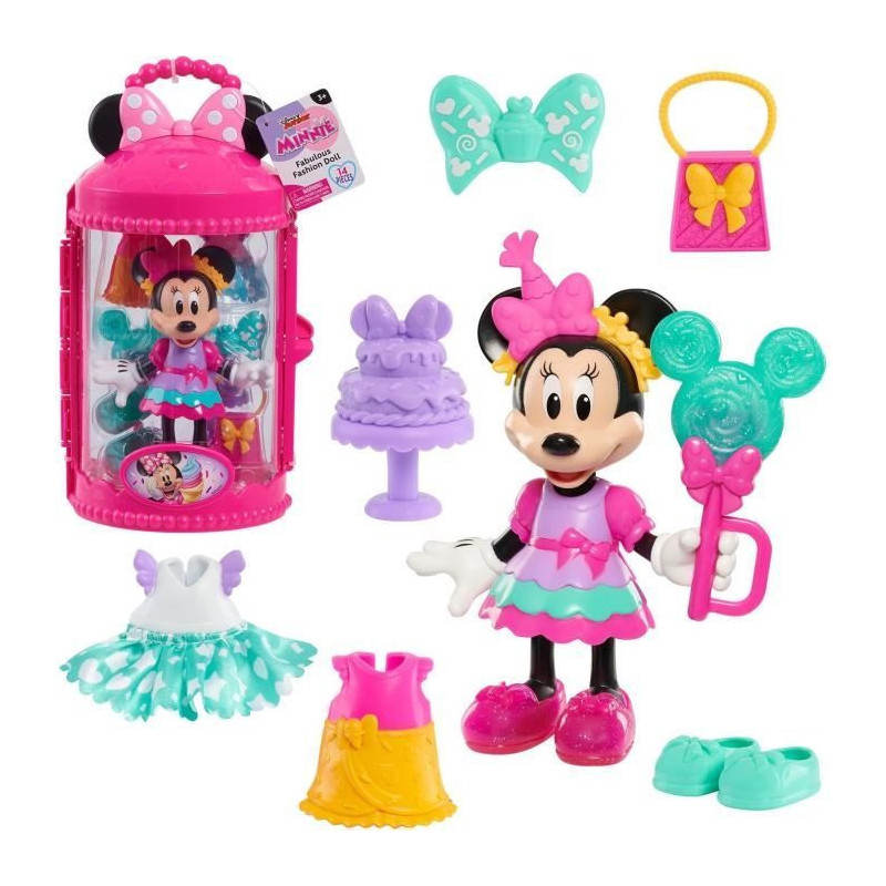 Doll box - DISNEY MINNIE MOUSE - 15 cm Sweet Party Articulated Figurin