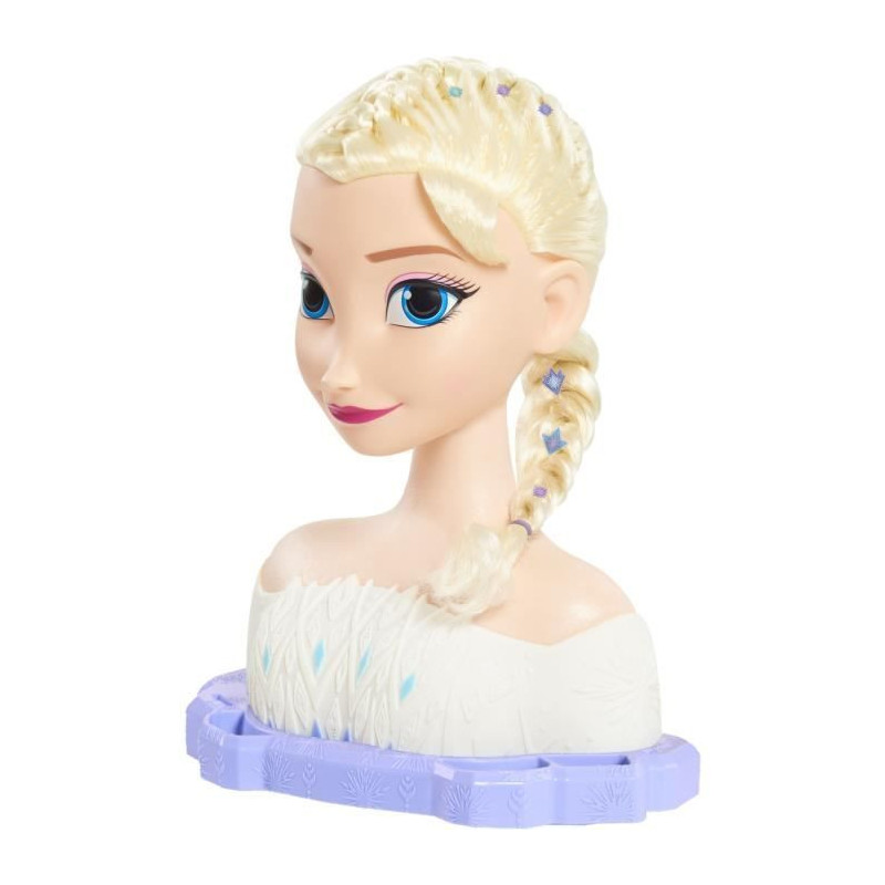 Styling head - FROZEN - Elsa Deluxe Styling Head - Extensions, hair ac