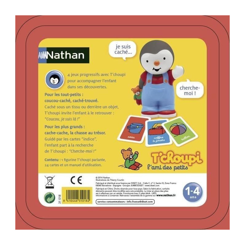 NATHAN T'choupi - Hide and Seek