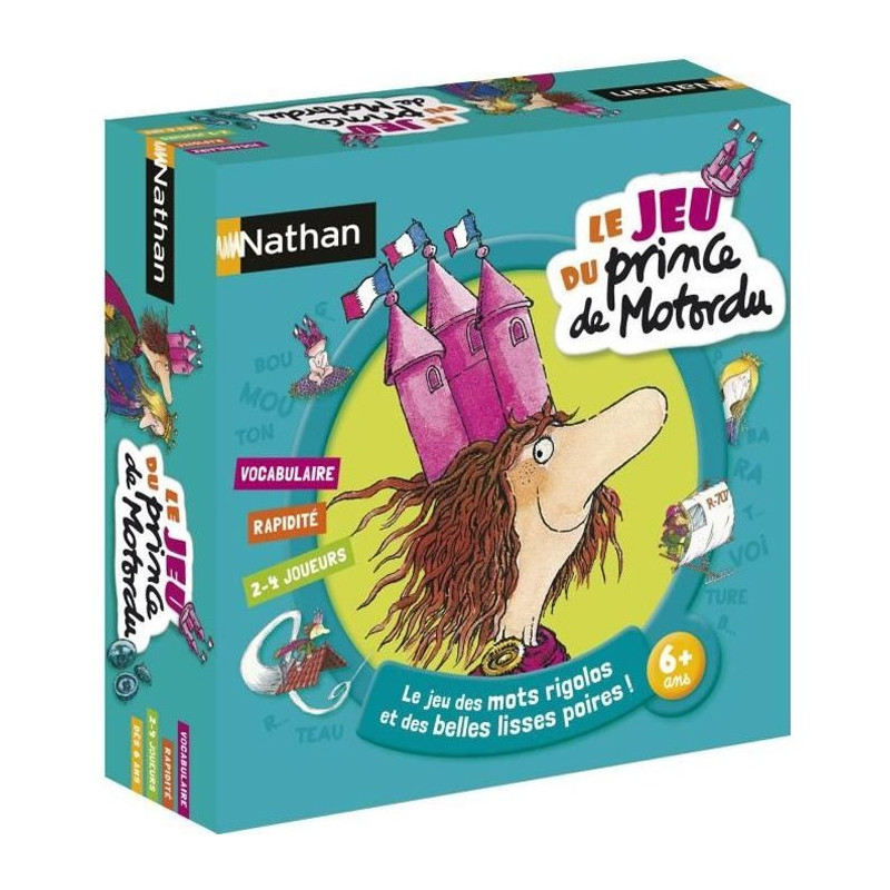 NATHAN - The Prince of Motordu Game - Board Game
