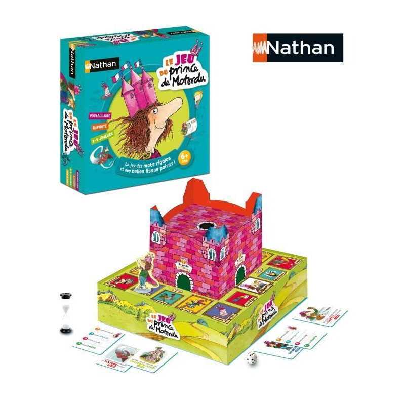 NATHAN - The Prince of Motordu Game - Board Game