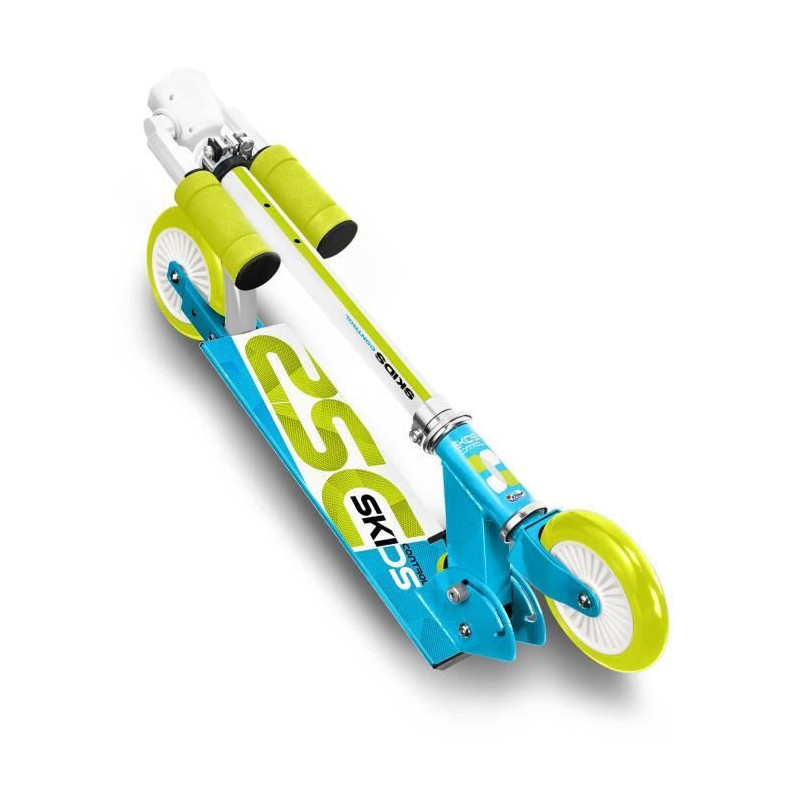Skids Control Foldable Scooter - Blue