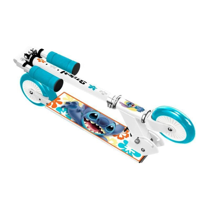 Foldable scooter - DISNEY - STITCH - Secure folding mechanism - Rear f