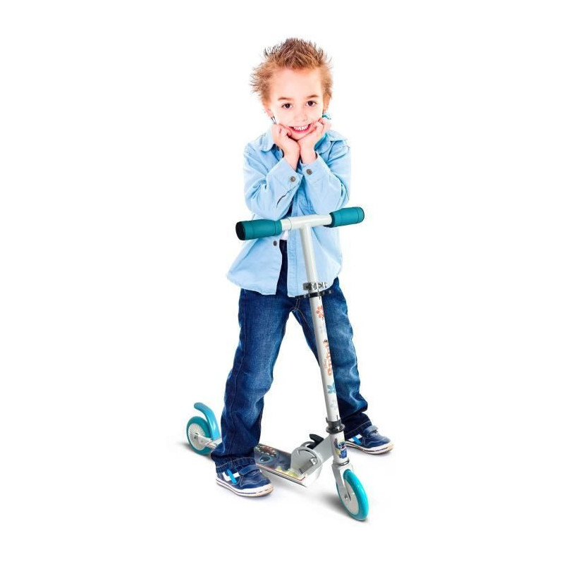 Foldable scooter - DISNEY - STITCH - Secure folding mechanism - Rear f