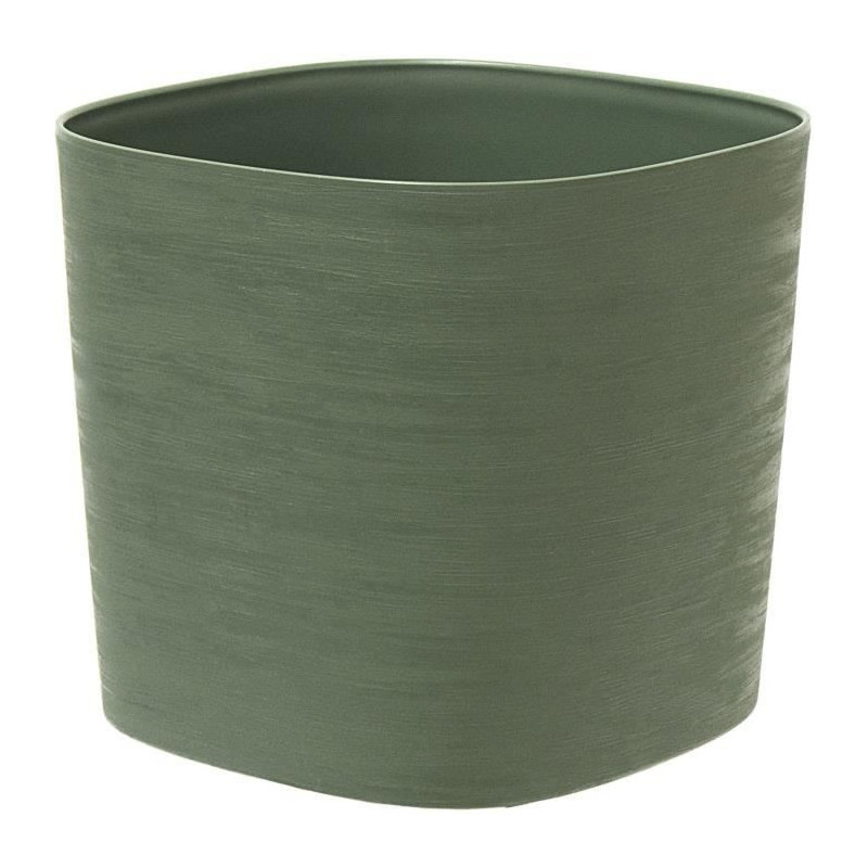 Pot with water reserve - GARDEN ID Respect - Verdigris 30 x 30 cm - 10