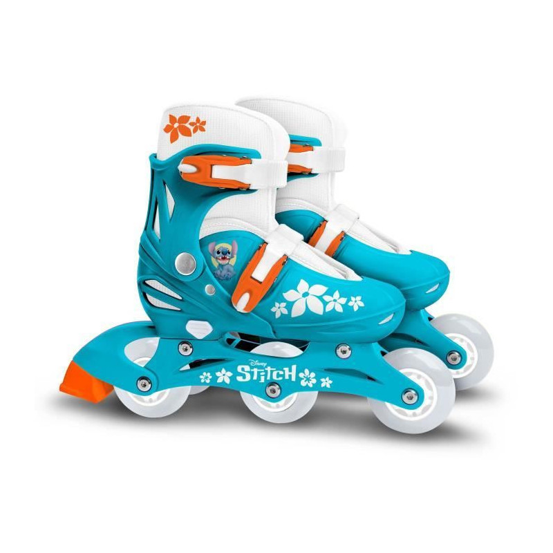2-in-1 Inline Skates - DISNEY - STITCH - 3 Wheels - Size 27-30