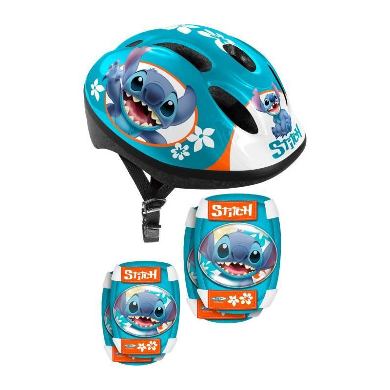 Set with Helmet and protections with elbow and knee pads - DISNEY - ST