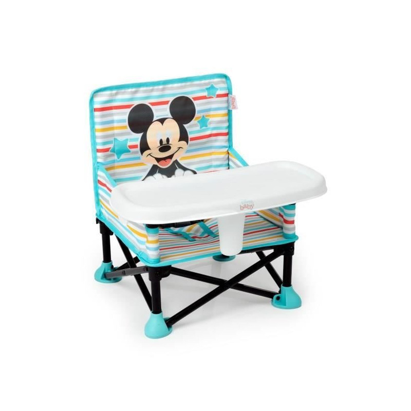 DISNEY BABY Mickey Mouse Booster Chair, Pop 'n Sit, Indoor, Outdoor, C