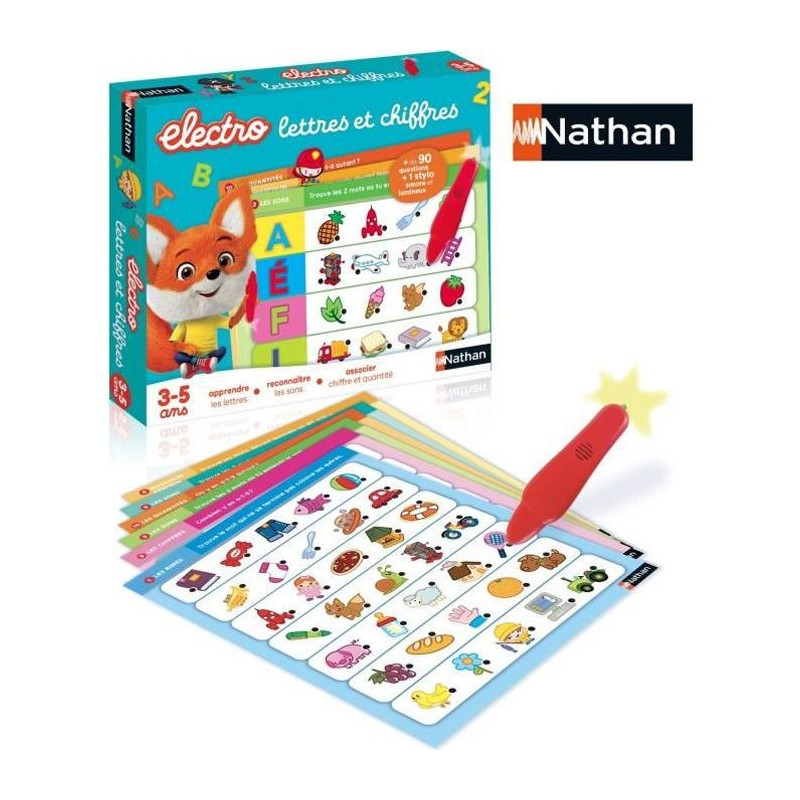 Nathan Electro - Letters and Numbers, electronic game