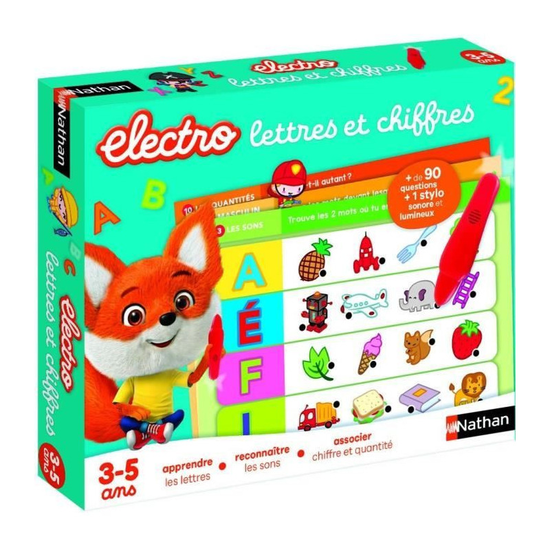 Nathan Electro - Letters and Numbers, electronic game