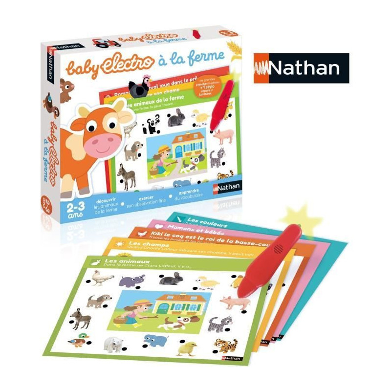 Nathan Baby Electro - Farm animals, electronic game
