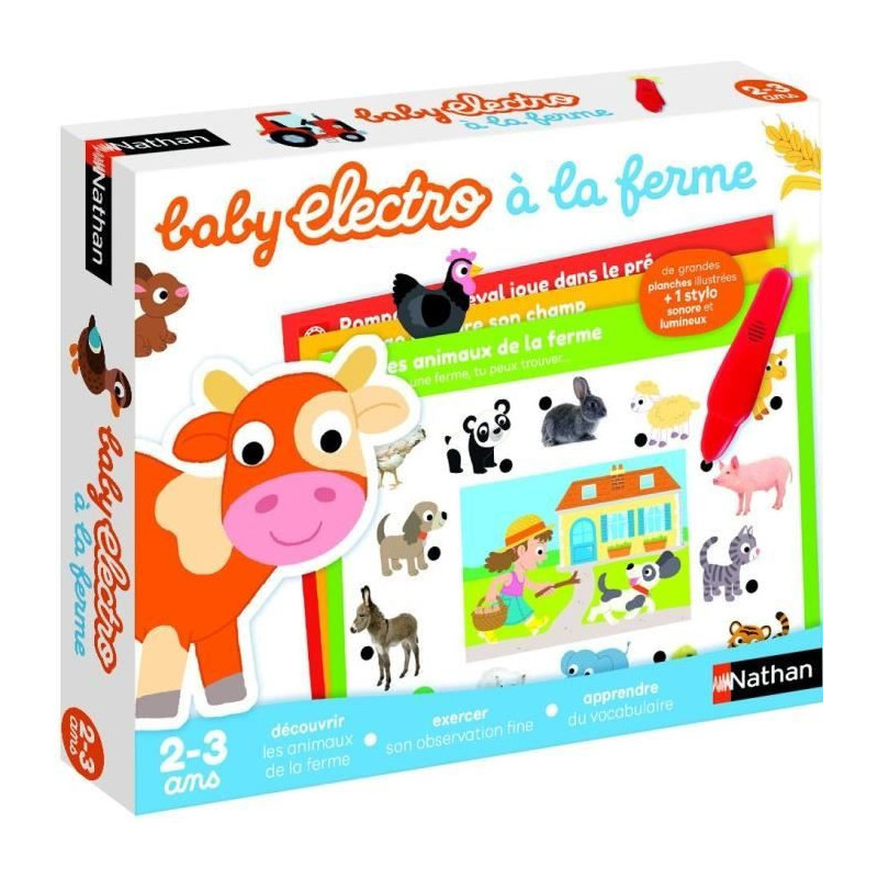 Nathan Baby Electro - Farm animals, electronic game