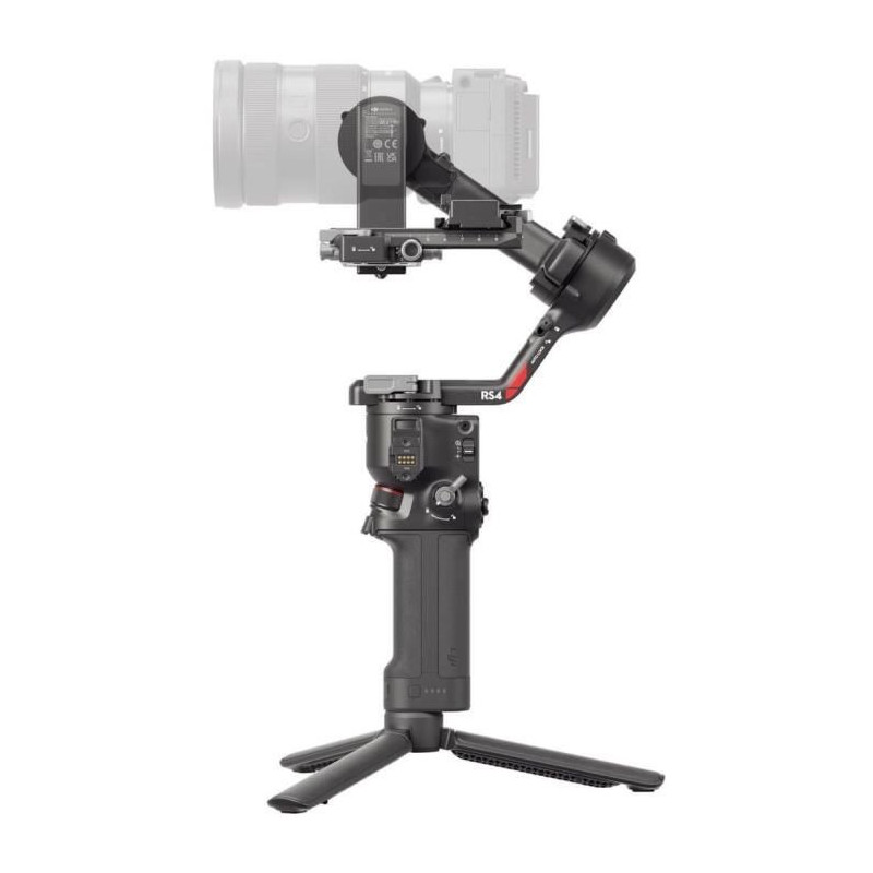 Stabilizer - DJI - RS 4 for Mirrorless Camera and Lenses Gray