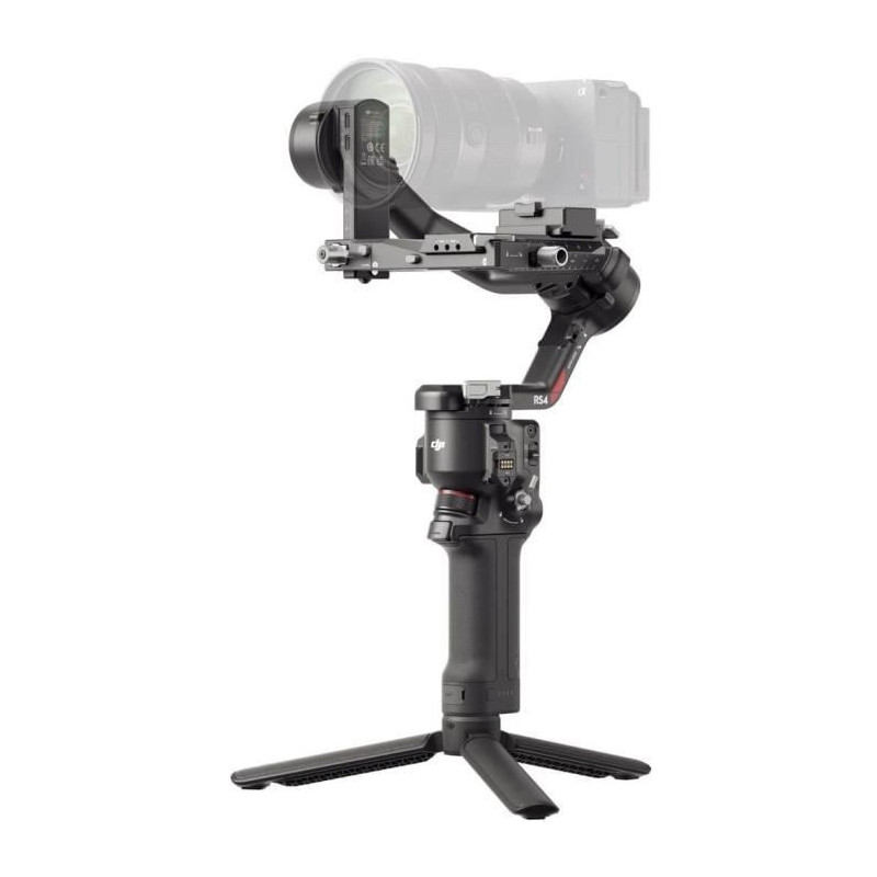 Stabilizer - DJI - RS 4 for Mirrorless Camera and Lenses Gray