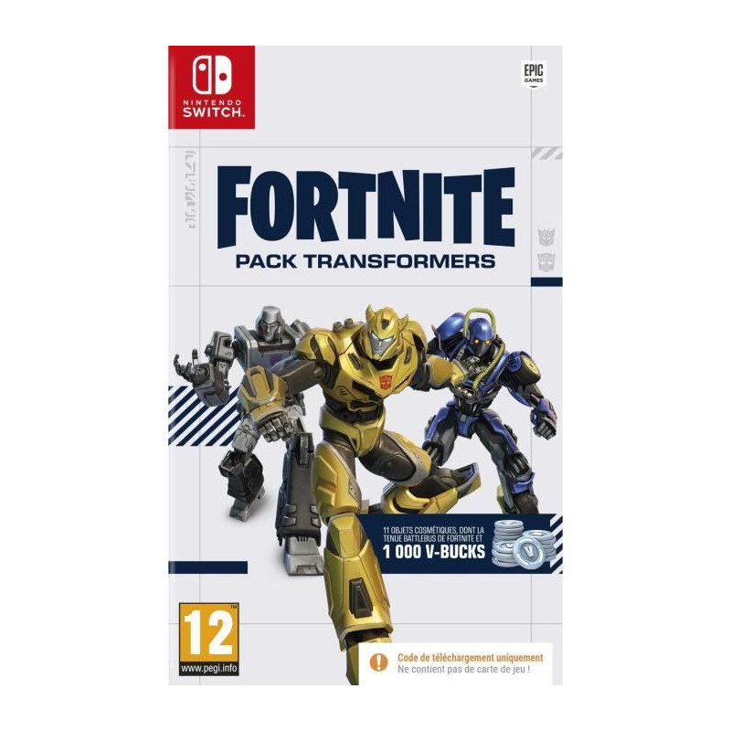 Fortnite Transformers Pack - Nintendo Switch Game