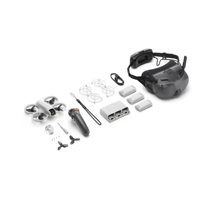 Drone - DJI - Neo Motion Fly More Combo - FPV Immersive Flight - RC Mo