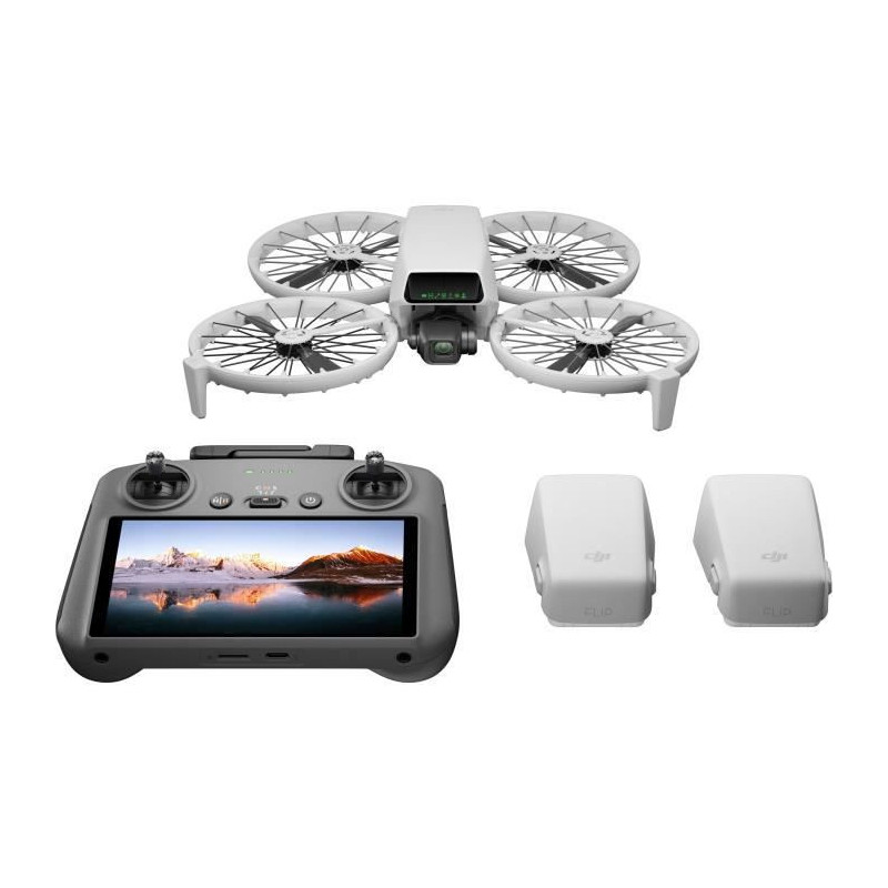 Camera Drone - DJI - Flip Fly More Combo (DJI RC 2) (GL) - Foldable Pr