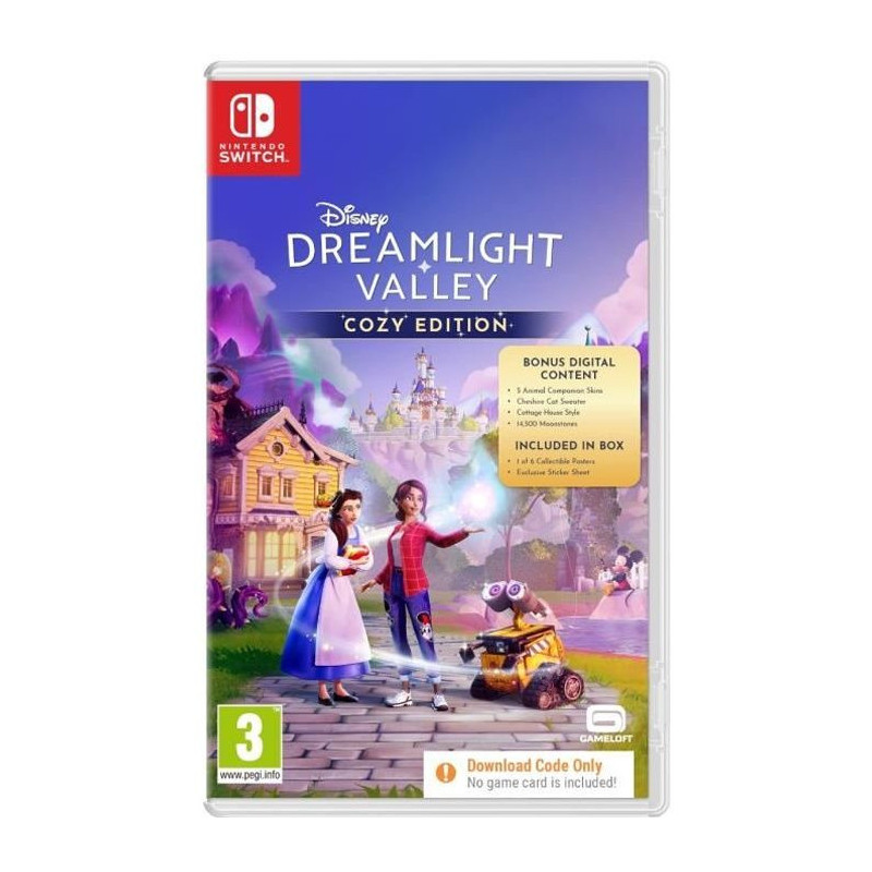 Disney Dreamlight Valley Cozy Edition - Nintendo Switch Game (Code In