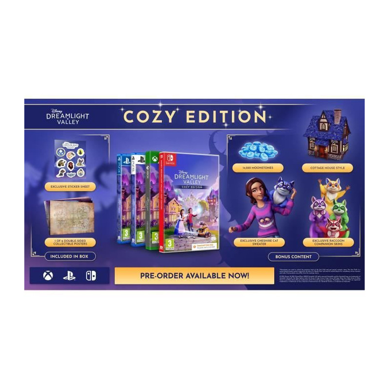 Disney Dreamlight Valley Cozy Edition - Nintendo Switch Game (Code In