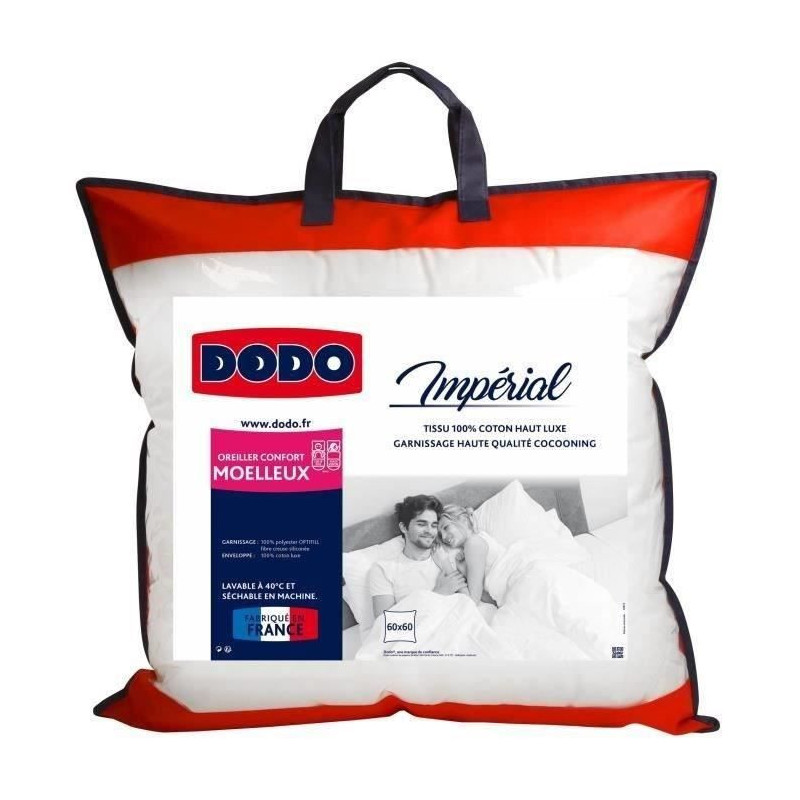 DODO Imperial Fluffy Pillow - 60 x 60 cm - White