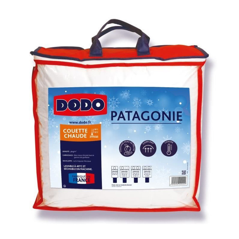 DODO White Patagonia warm duvet - 140x200 cm