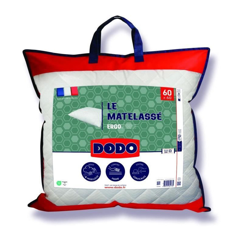 Dodo - Ergonomic pillow - Matelass - 60x60 cm