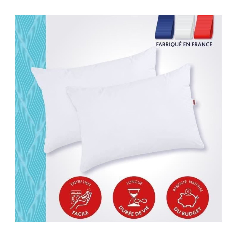 Set of 2 Trendy pillows 50x70 cm - 100% Polyester - DODO