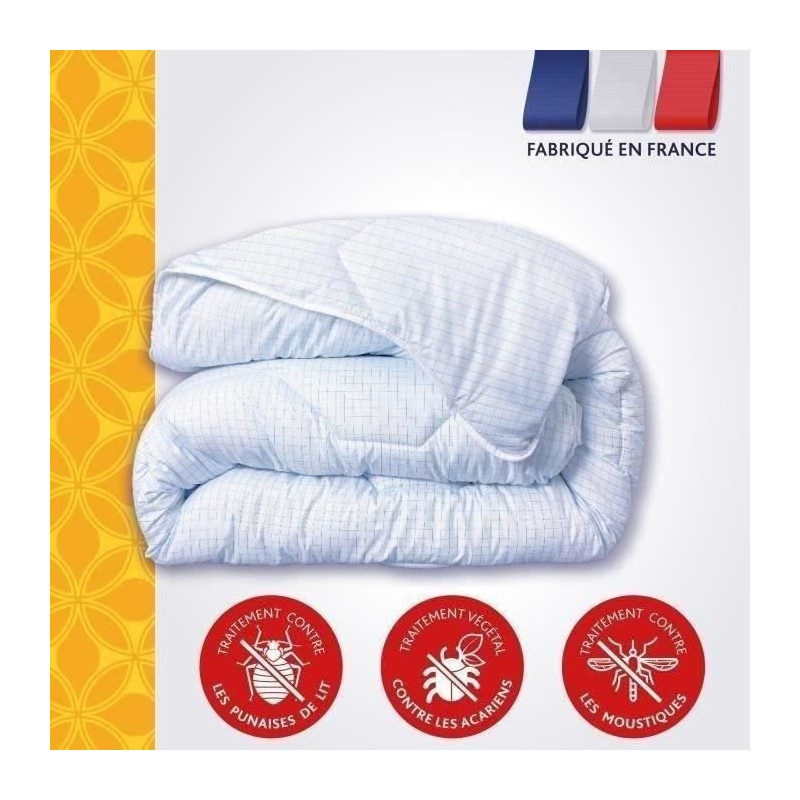 DODO temperate duvet 240x260 cm - 2 people - Anti-bug, anti-mite prote