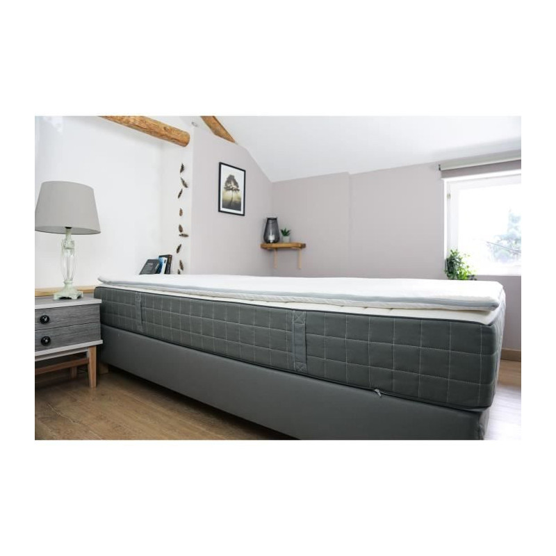 DODO mattress topper - 140x190 cm - 100% memory foam - ERGO