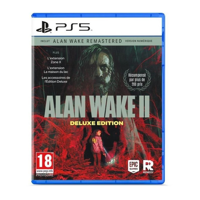 Alan Wake 2 - PS5 Game - Deluxe Edition