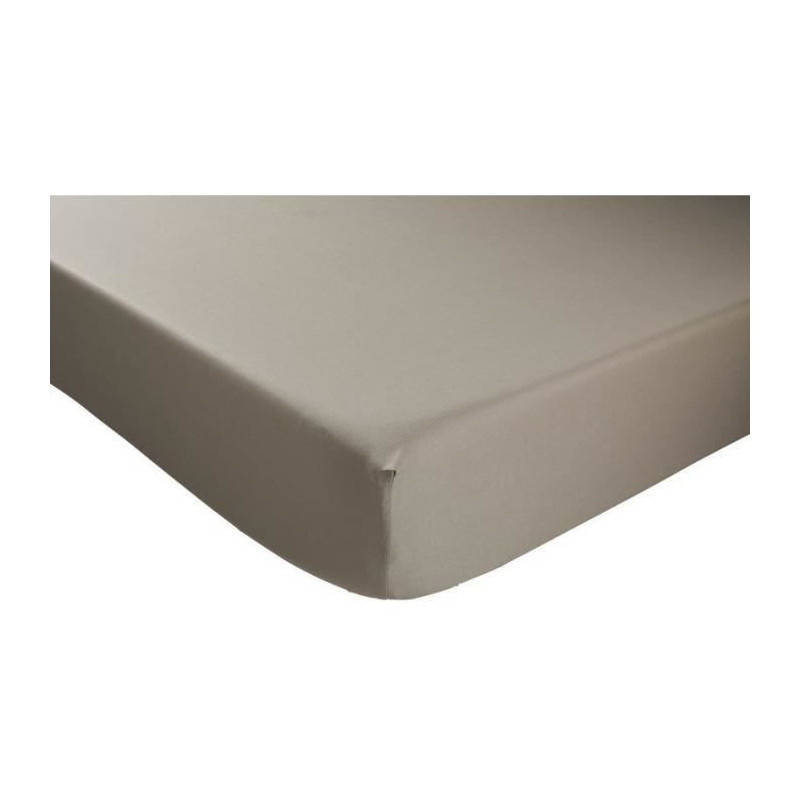 Dodo - antiBacteriens - Taupe - 90x190 cm cover sheet - Bonnet 32 ??cm