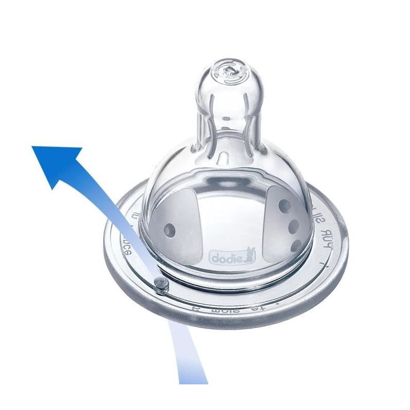 DODIE Initiation Bottle + 330ml BLUE FIREFIGHTER - +6 months - round t