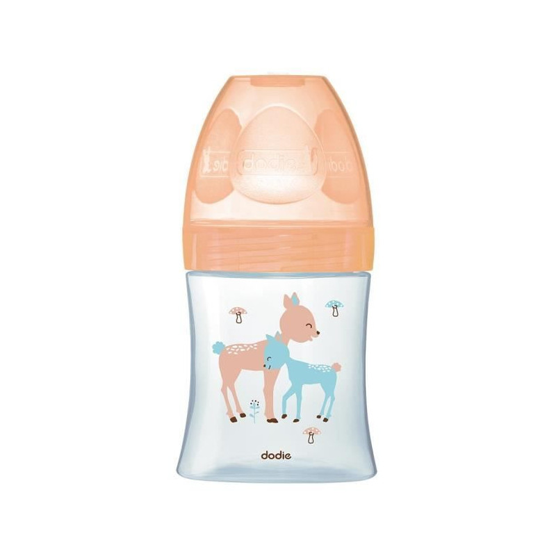 DODIE Baby Bottle Sensation Glass 150ml Beige Biche - 0-6 Months