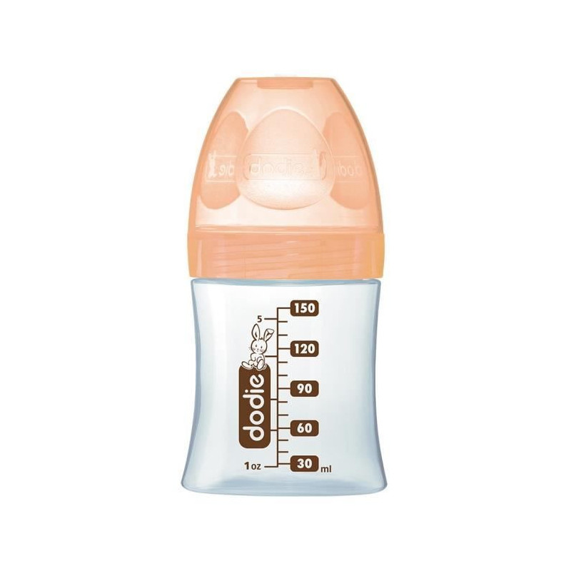 DODIE Baby Bottle Sensation Glass 150ml Beige Biche - 0-6 Months