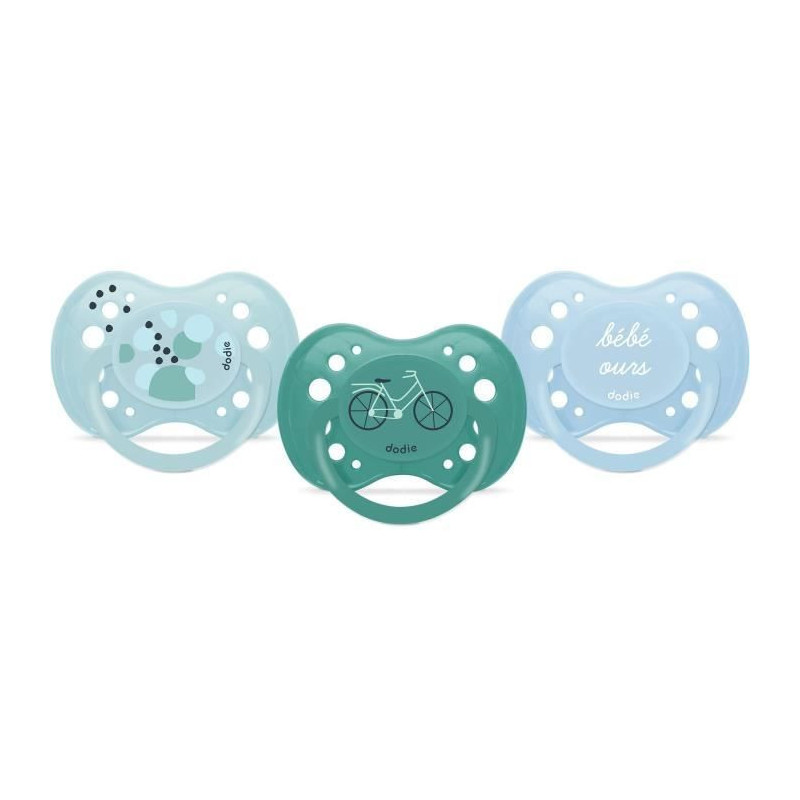 DODIE Anatomical Pacifiers x3 - +18 months - ES6