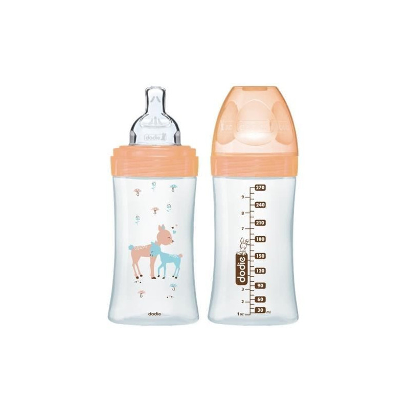 DODIE - Sensation + bottles set - glass (1 bottle 150ml - 2 bottles 27