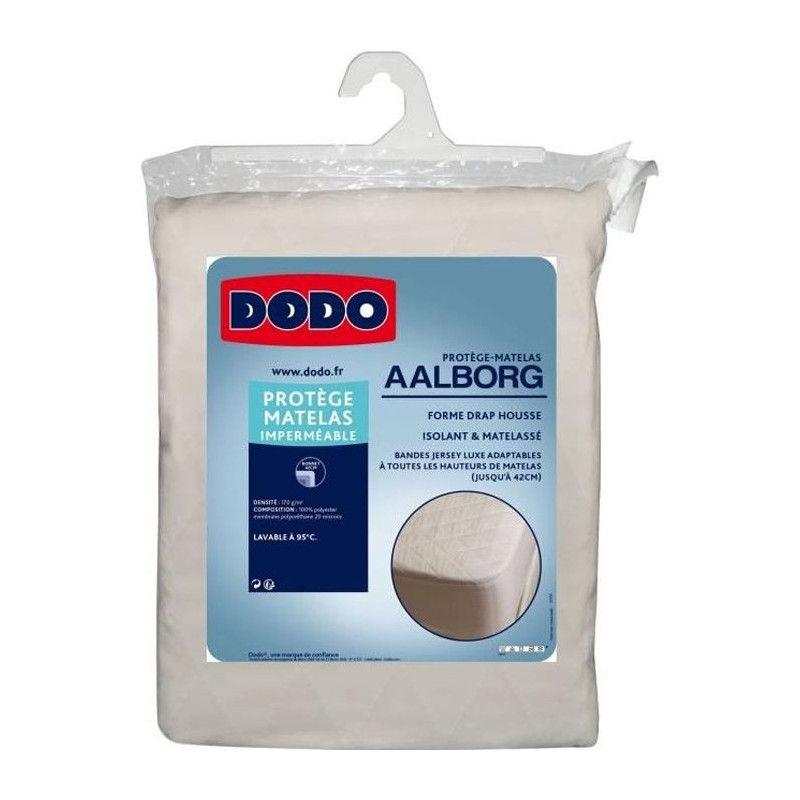 DODO Protege mattress Aalborg - Quilted and waterproof - 160x200 cm