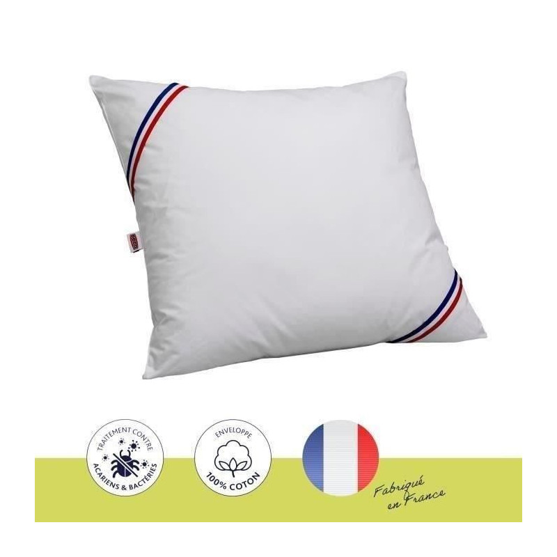 DODO Pillow Large Luxury Quallofil Allerban 60x60 cm white
