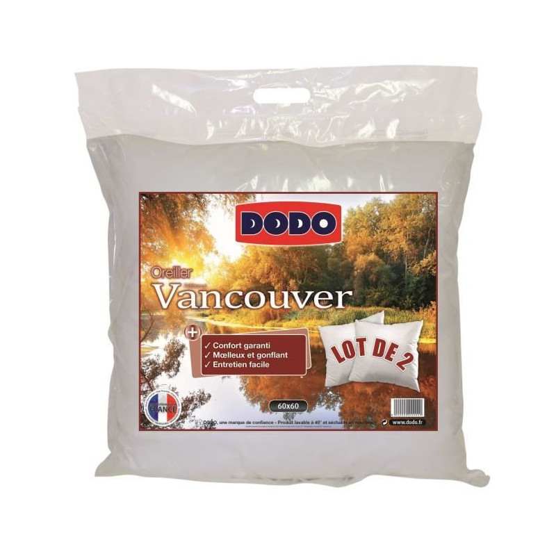 Dodo Lot of 2 pillows Vancouver 60x60cm