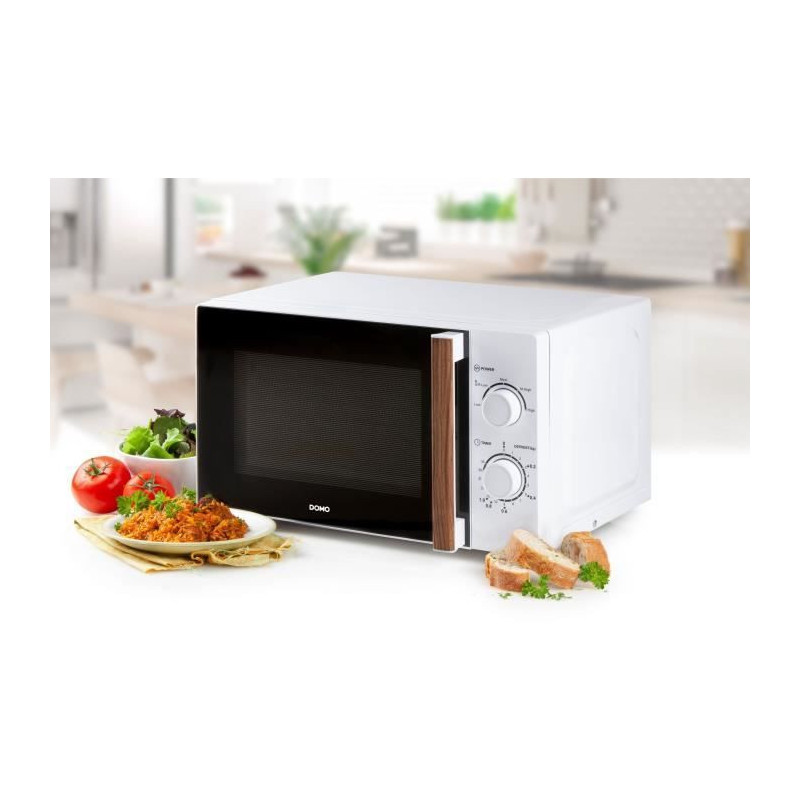 DOMO DO2720 microwave oven - 20L - 700W - 35 min timer - Defrost funct