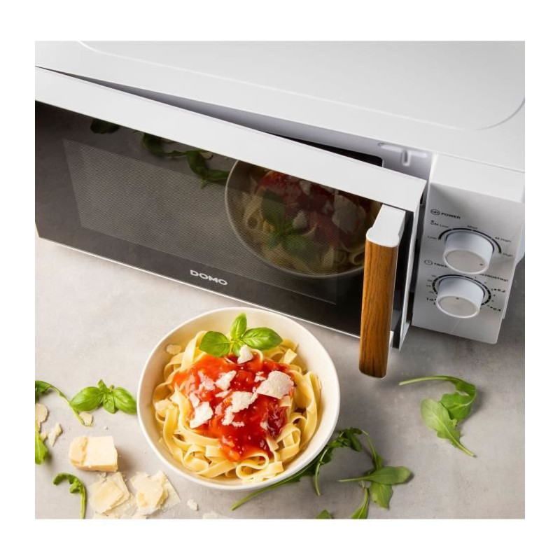 DOMO DO2720 microwave oven - 20L - 700W - 35 min timer - Defrost funct