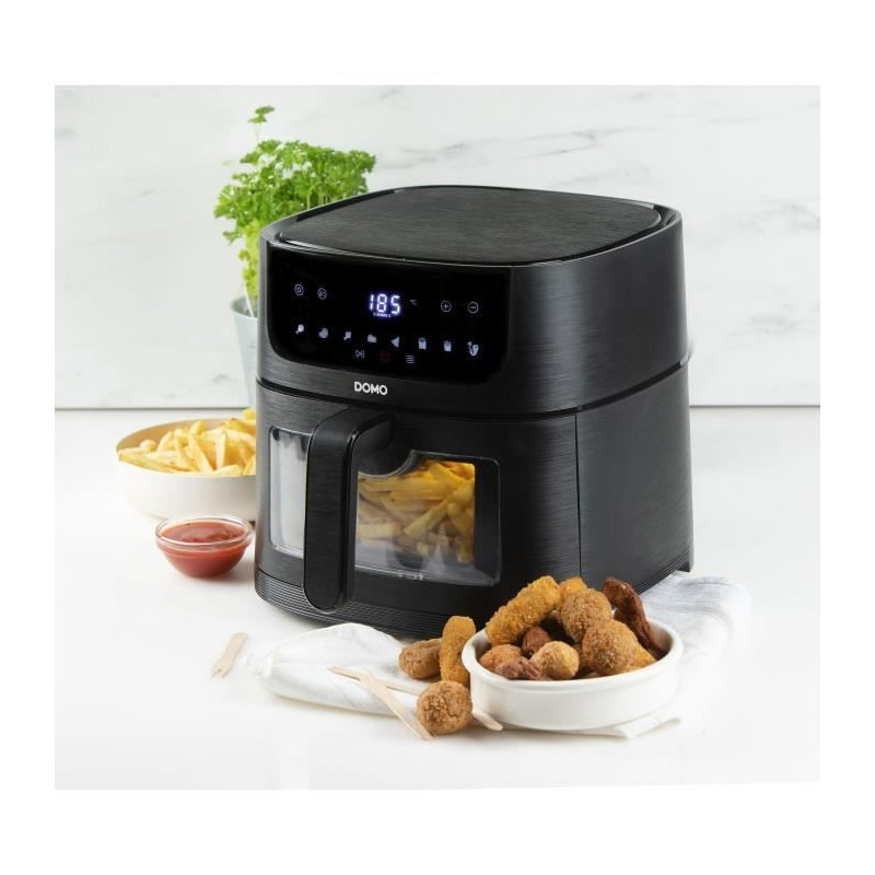 Hot air fryer - DOMO - DO540FR - 6L - Digital display - 8 programs - D