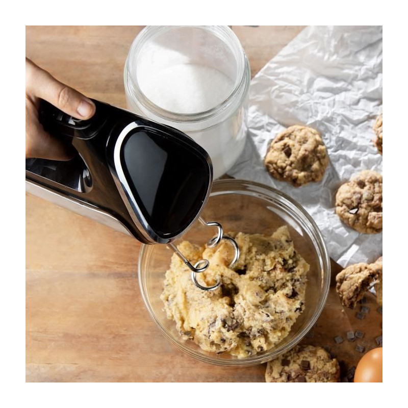 Electric mixer - DOMO - DO9258M - 800 W - 5 speeds + Turbo - Black / S