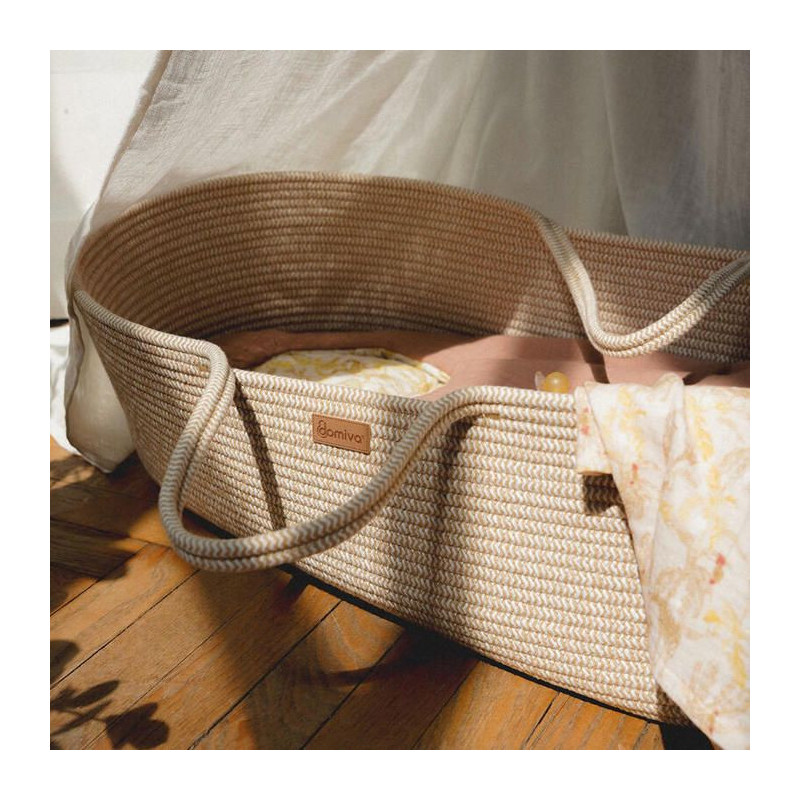 DOMIVA - Honey Moon Ecru woven bassinet