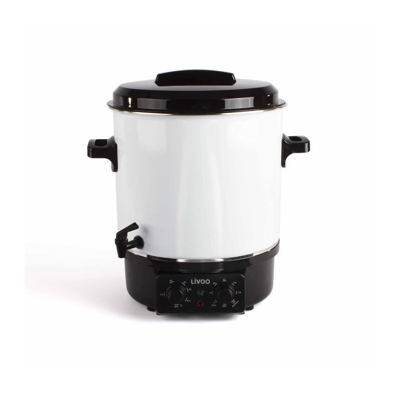 Electric jar sterilizer - LIVOO - DOM334 - 1800W - 27L - Ø35 cm - Adj