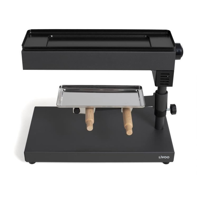 LIVOO DOC159 Traditional raclette appliance - Black