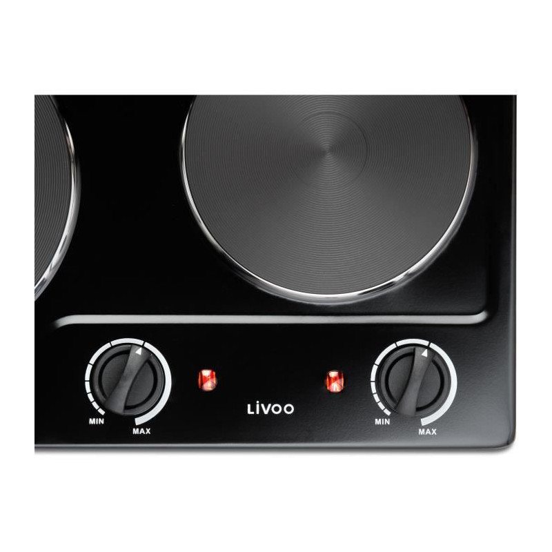 Livoo Built -down double hob - Doc168n