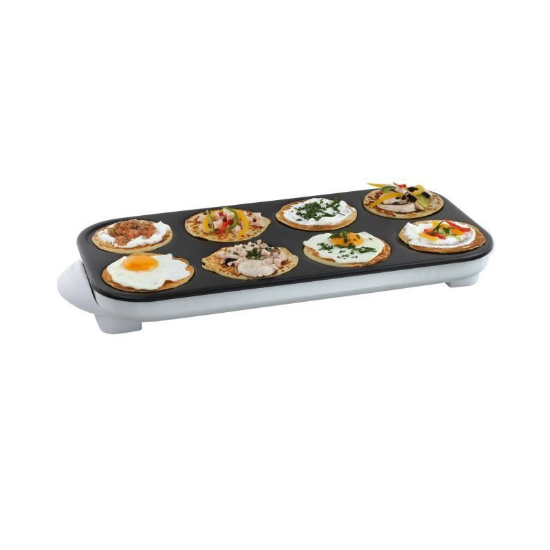 LIVOO DOC186 Maxi Crepes Party Electric Crepiere - White